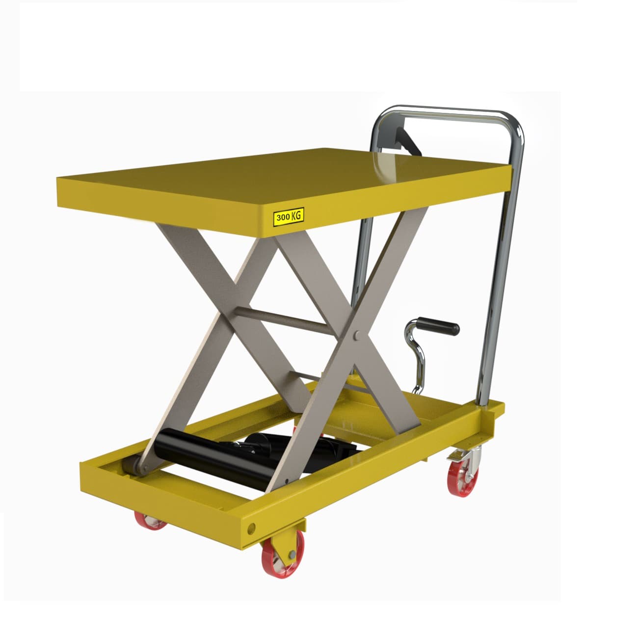 300 kg 1000 mm Manual Makaslı Platform